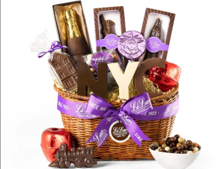 LiLacChocolatesNYCChocolateGiftBasket New York's Little Elves
